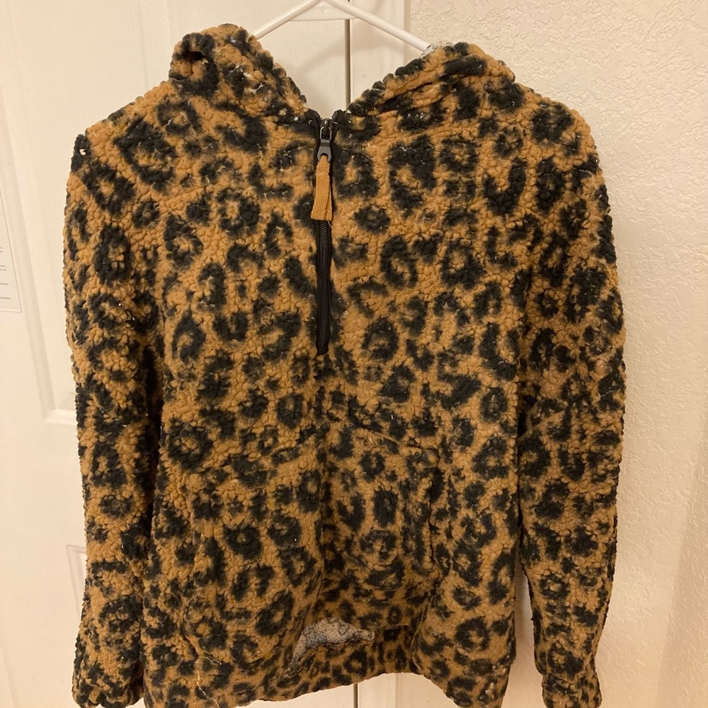 Cheetah Print hoodie